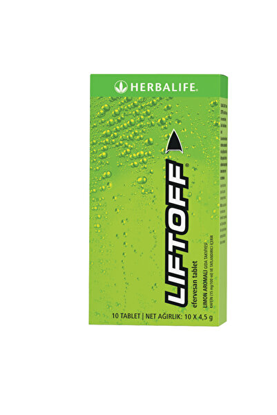 Herbalife Liftoff Limon Aromalı Efervesan Içecek 10 Tablet Takviye Edici Gıda