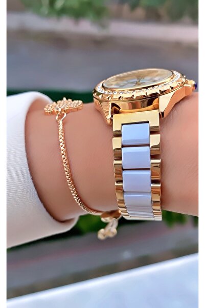 Merand Yellow Silver Color- Women's Wrist Watch