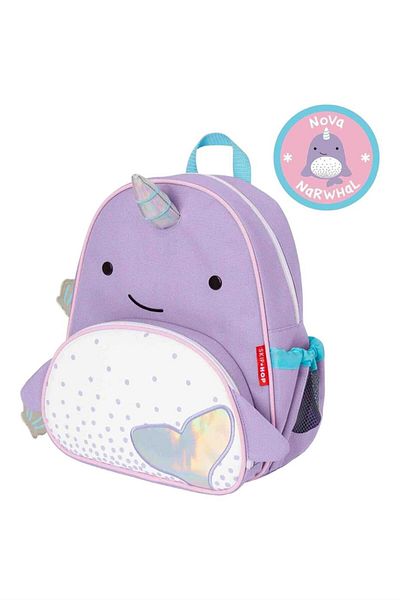 Skip Hop Σακίδιο πλάτης Zoo για κορίτσια Narwhal 210259 Μωβ