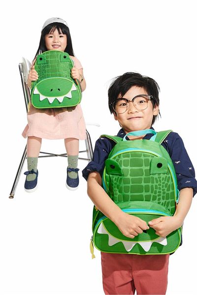 Skip Hop Unisex Παιδικό Ζωολογικό Σακίδιο Κροκόδειλος 9M929510 Πράσινο