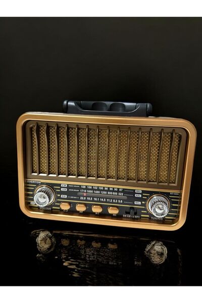 Everton RT-834 Orta Solar Güneş Enerjili Bluetooth, Nostalji ,Band Radyo ,usb...