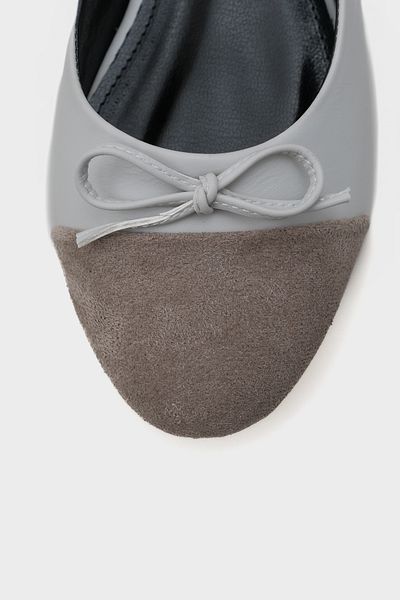 Capone Outfitters Balerini de damă Becky cu vârf din piele intoarsa