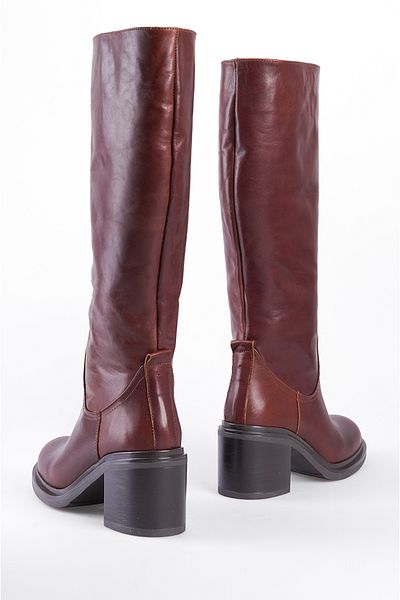 Capone Outfitters High Sole Leather Women's Boots