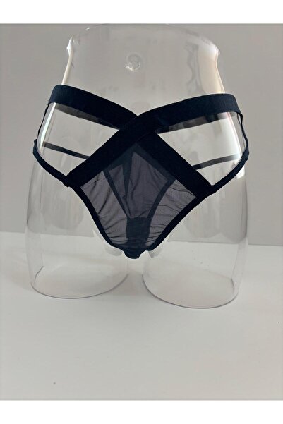 Sempre Amore Tulle Detailed Special Zone Cotton Hipster Panties