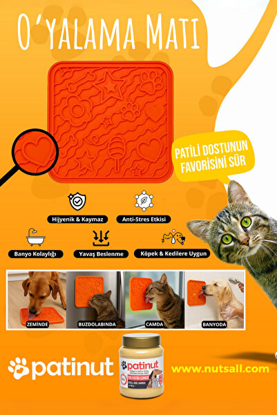 Patinut Ödül Maması - Kedi Ve Köpekler Için Fıstık Ezmesi - 340 gr