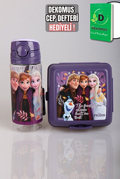 DEKOMUS İLE YENİ SEZON LİSANSLI ELSA FROZEN "BESLENME KABI VE 500 ML TRITAN M...
