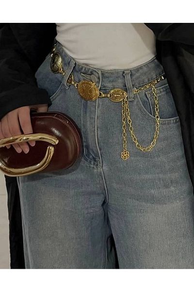 Pina Vintage ζώνη με αλυσίδα σε στυλ Bohemian