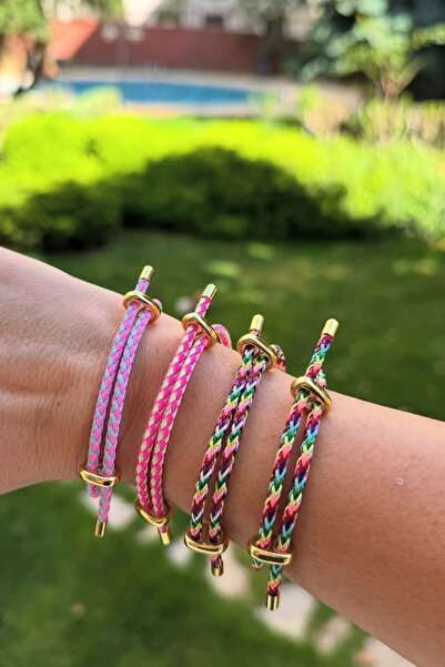 stravis Çok Renkli Ip Bileklik