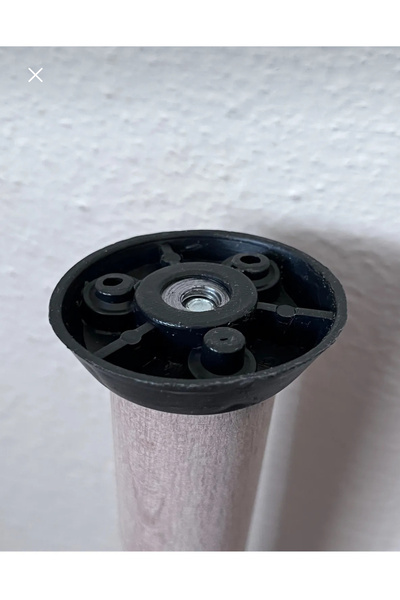 HAMADEX Açılı Plastik Bağlantı Aparatı Masa, Sandalye, sehpa 4 Lü + 12 Adet Vida (M8 VİDA GİRİŞLİ)