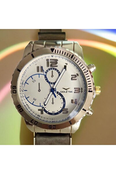 OEM Elegant men's watch, analog display, quartz mechanism, golden metal strap