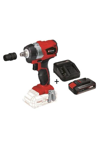 Einhell Tp-Cw 18 Li Bl Akülü Şarjlı Somun Sıkma Kömürsüz + 2.5 Ah Starter Kit