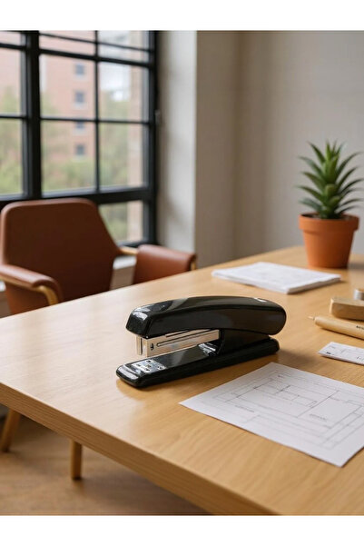 Mas Tel Zımba Makinası 758 Siyah 24/6