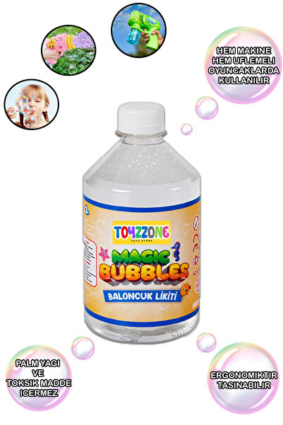 TOYZZONE TOYS STORE Baloncuk Likiti Baloncuk Sıvısı Köpük Tabanca Suyu Bubble...