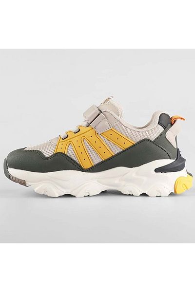 Vicco Teo Orthopedic Children's Sports Shoes Beige