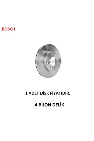 Bosch FREN DİSKİ ÖN GETZ 1.1 1.3 1.4 1.6 1.5CRDİ 0986479206 1 Ad 817121C000 2...