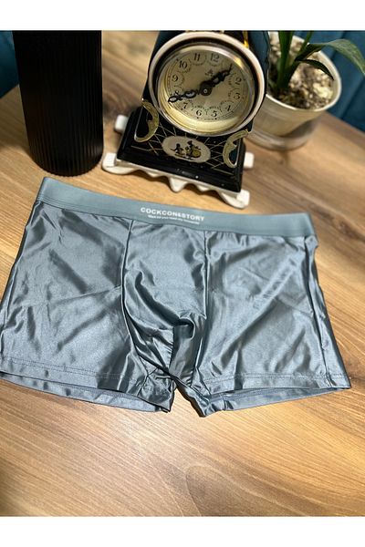 CN Men's Boxer Premium Frosted Washcloth Fabric Breathable Quick Dry Boxer