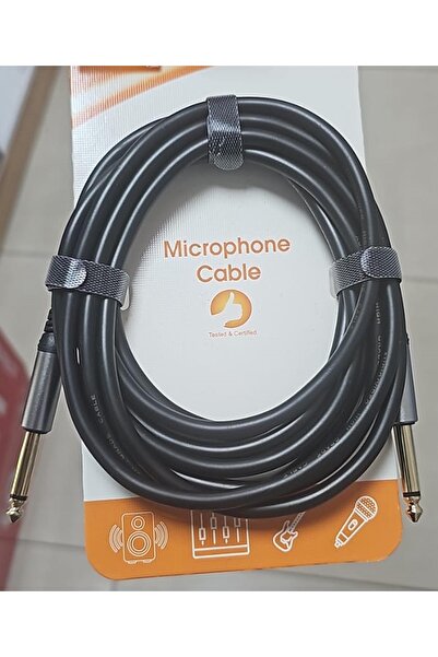 Bns PROFESYONEL 6.3 EE KALIN 5MT SES KABLOSU 6,3 ORİJİNAL 6.3 EE GİTAR KABLOSU 6.3 ÇİVİ JAKLI EE 6,3