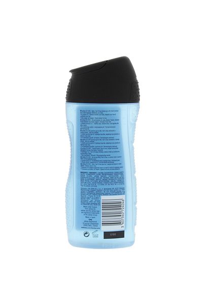 adidas Ice Dive 3in1 Shower Gel for Body, Hair & Face – 250 ml Bottle