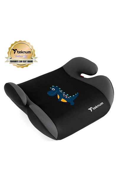 TEKNUM Teknum Happy Dinosaur Car Seat Booster - Grey