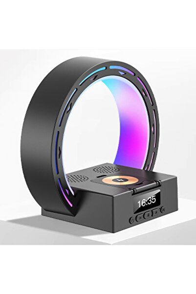 MILARIS Smart LED lamp, 15W wireless charging, Bluetooth speaker, Alarm clock