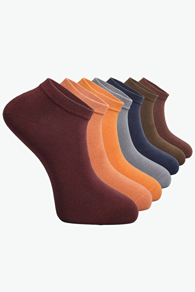 Buluş Organic Συσκευασία 7 Ανδρικά μποτάκια από οργανικό βαμβάκι, βαμβακερές κάλτσες Asorti Autumn