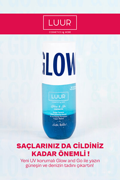 LUUR COSMETICS & MORE Glow & Go Cocolita Çift Fazlı Saç Bakım Spreyi Tropik K...