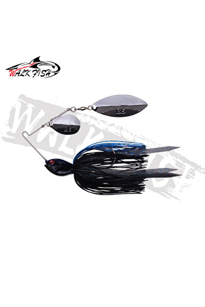 Choice B 2 WALK FISH 1 قطعة طُعم دوار 18 جرام طُعم معدني طُعم صيد صلب طُعم دو...