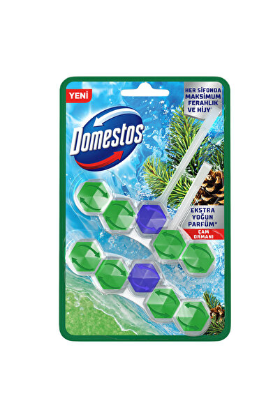 Domestos Wc Blok 5 Lı Guclu Cam Ferh. 2 Lı
