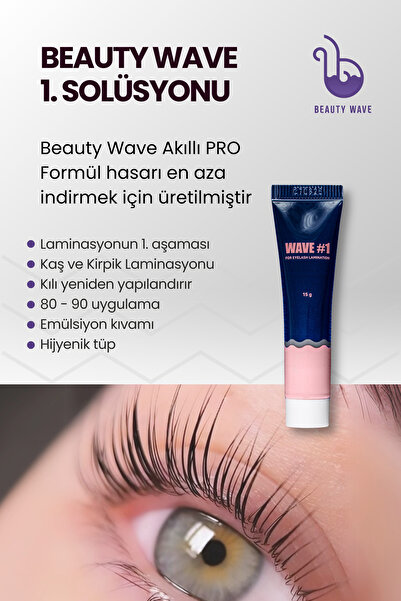 BEAUTY WAVE Wave 1 Kaş ve Kirpik Laminasyonu 15g