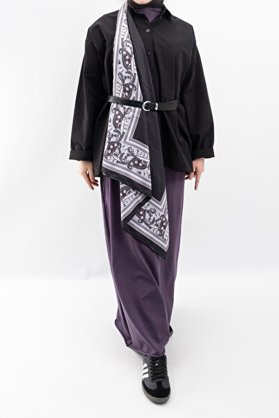 Vauva Oversize μακρύ 100% βαμβακερό κοντομάνικο φόρεμα V00888