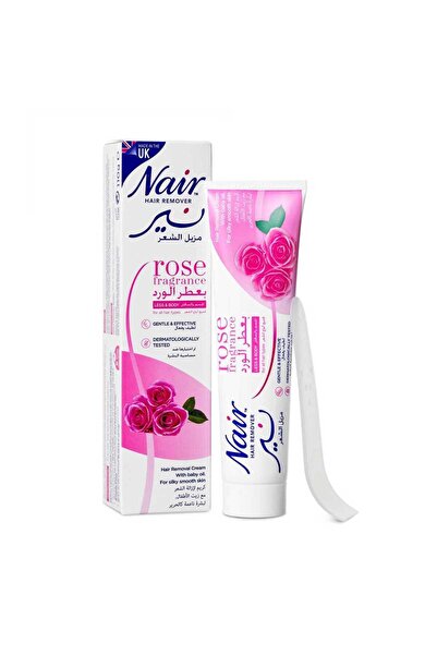 Nair Rose Hair Removal Cream for Legs & Body – 110g Smooth Skin Formula