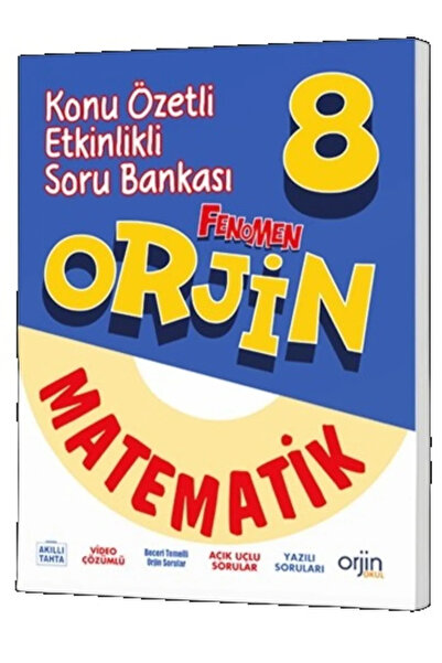 Fenomen Yayıncılık Orjin 8. Sınıf Matematik Konu Özetli Soru Bankası