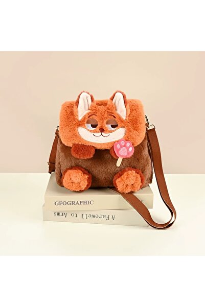 Miniso حقيبة ظهر ديزني الجديدة فوكسي ني فوكسي الكرتونية اللطيفة لعام 2025، حق...