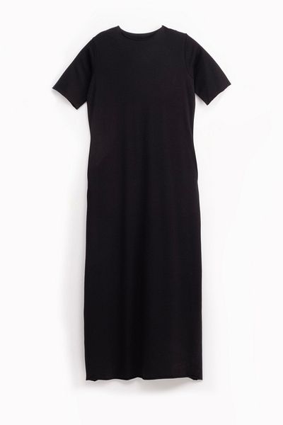 Vauva Oversize Long 100% Cotton Short Sleeve Casual Dress V00888