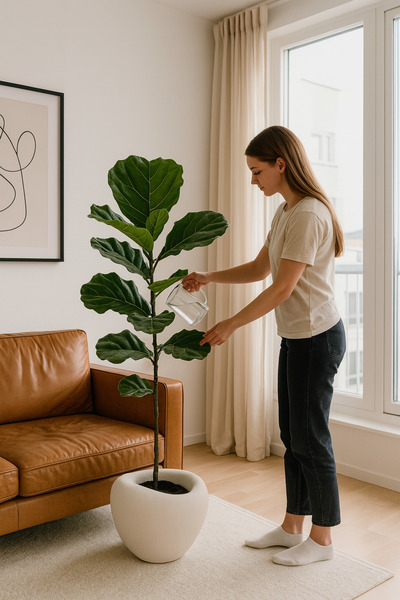 Lunalore Fiber Beton Görünümlü Dokulu Dekoratif Avize Saksı – 30 cm | Modern ...