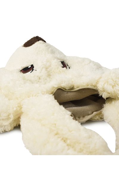 Özgüner Oyuncak Pabtex Plush Teddy Bear Head Wide Shoulder Bag