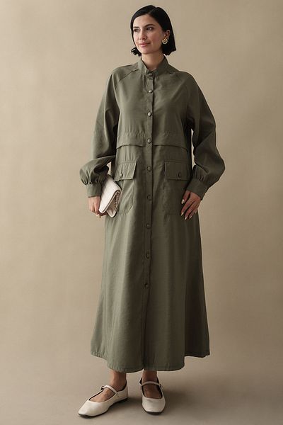 InStyle Modal Khaki Cap with Pockets
