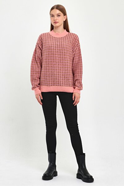 ALEXANDERGARDI DESENLİ YARIM BALIKÇI TRİKO KAZAK (B23-5804)