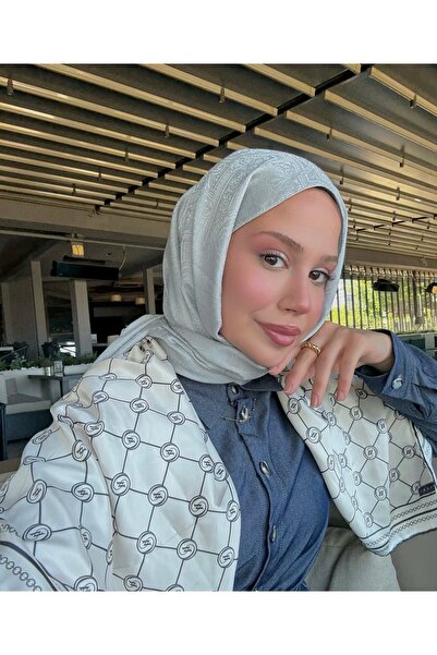 lune ETNİK MONEGRAM ŞAL BEBE MAVİSİ