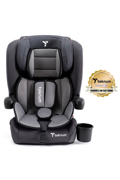 TEKNUM Pack and Go Foldable Car Seat Grey