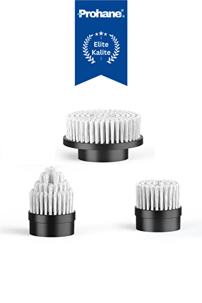 prohane Set of 3 Spare Heads for Electric Cleaning Brush