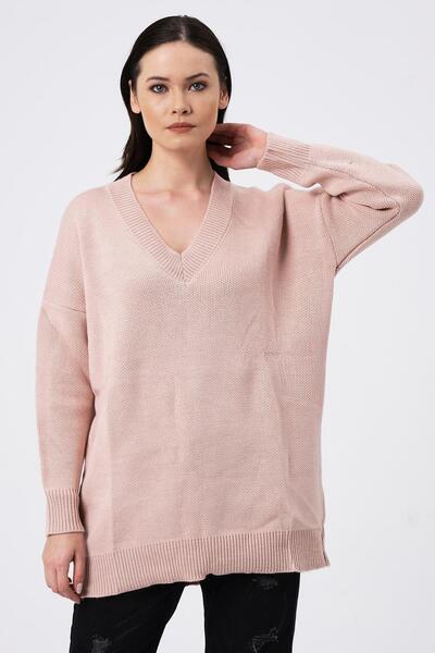 ALEXANDERGARDI سترة تريكو برقبة على شكل حرف V (A91861-S)