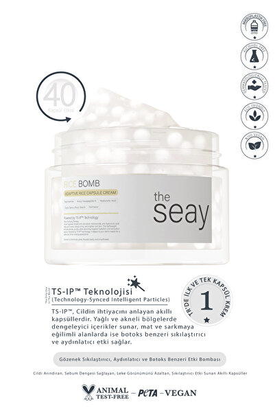 the seay Akıllı Kapsül Krem – Arındırıcı & Aydınlatıcı Etki, Gözenek Sıkılaşt...