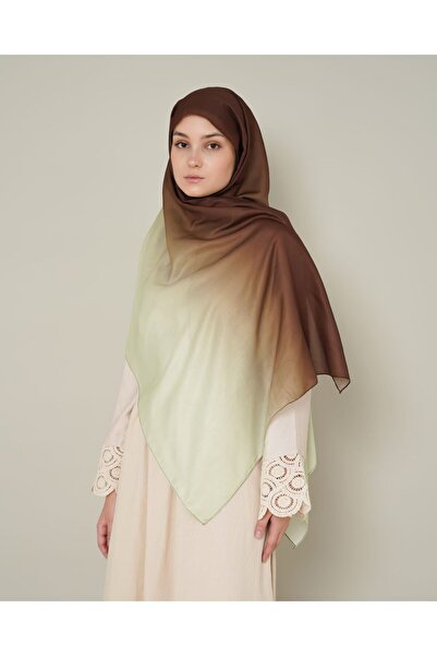 LEİLA SCARF Gradient Cotton Shawl