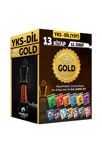 Modadil YKSDİL INTRO PACK - GOLD (11. Sınıf Seti)