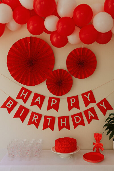 Cansüs Yelpaze Kağıt Süs 3'lü