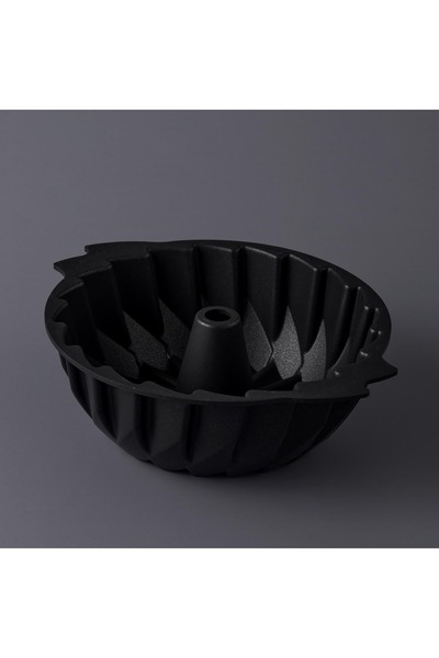 Jumbo Shark Swiss Black Yuvarlak Kek Kalıbı