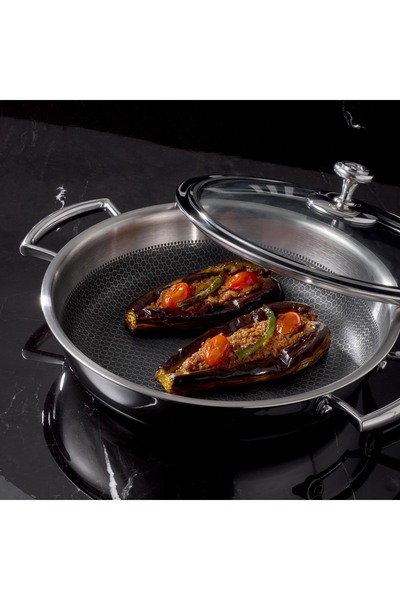 Jumbo Gourmet Steel Rice Pot 24 cm