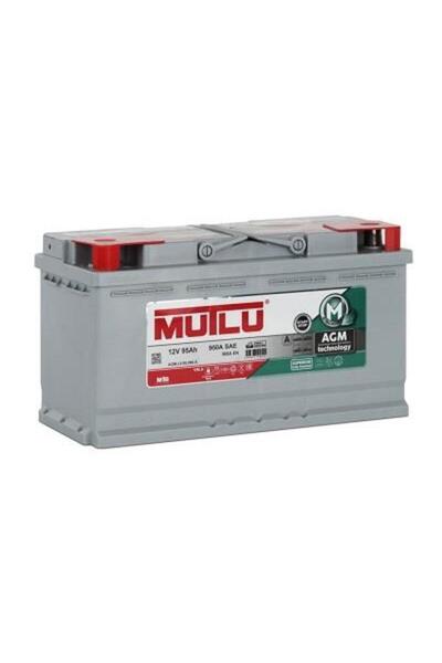 Mutlu 12 Volt 95 Amper AGM Start Stop Akü Üretim Yılı: 2025