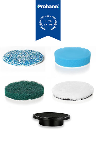 prohane 4 Pack Replacement Scrub Pads for Electric Cleaning Brush